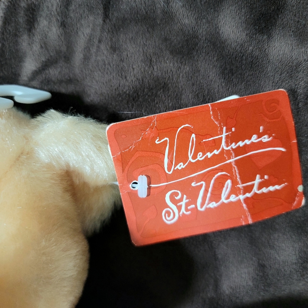 Valentine's Mid-Size Plush Teddy Bear Toy - Picture 7 of 7